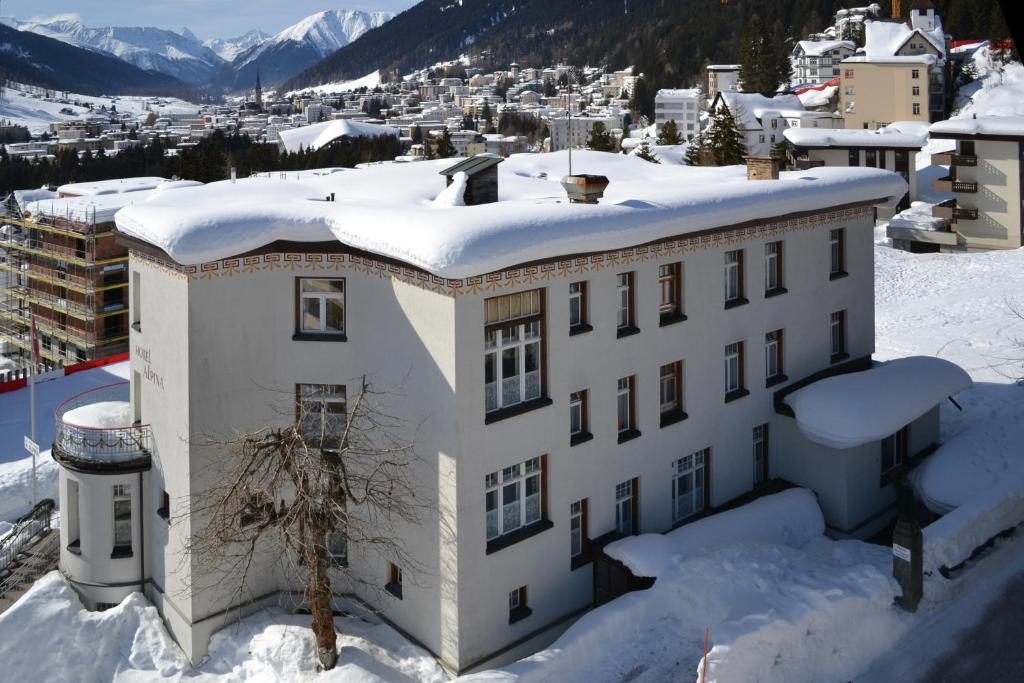 Hotel Alpina ダヴォス・プラッツ エクステリア 写真